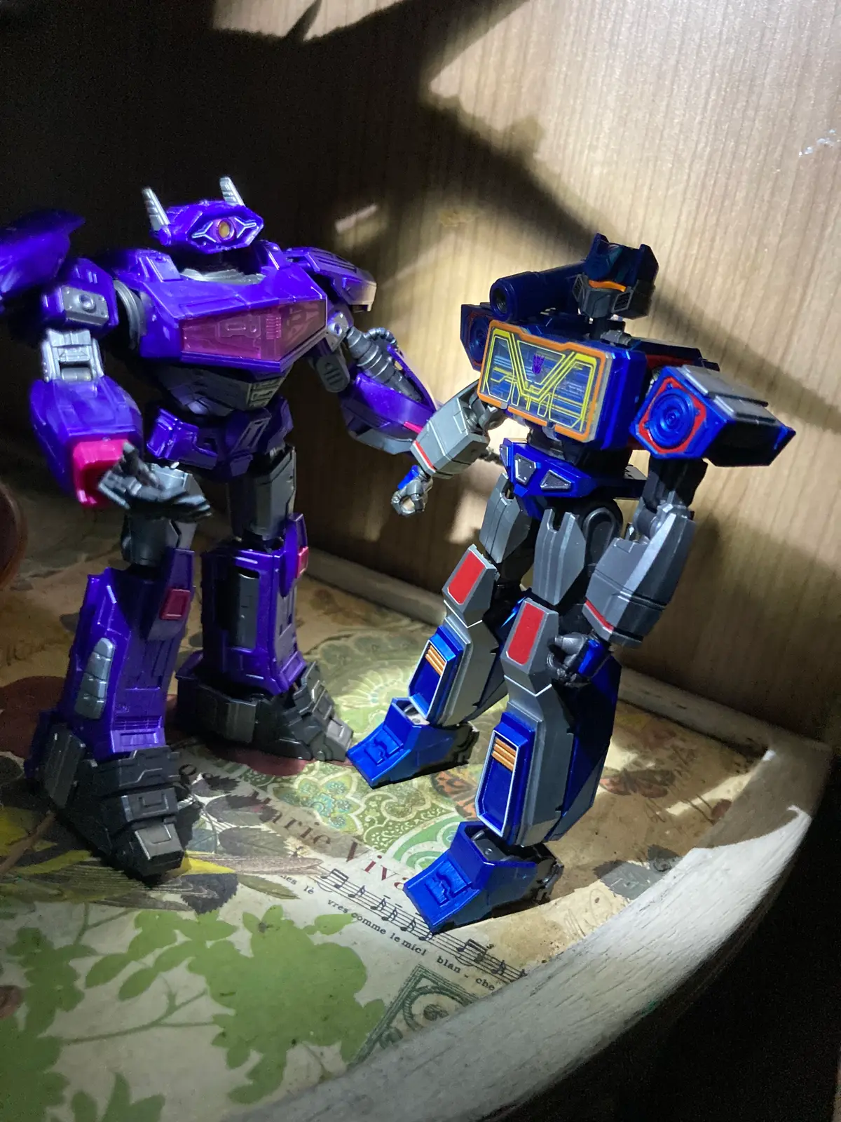 Avatar of Shockwave + Soundwave -TFO figures-