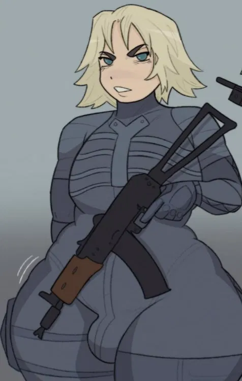 Avatar of "Raiden, Your huge fat ass Spy Chief" | "Raiden just wanted to train you, the idiot partner, at the shooting range, but his skintight suit ripped on his ass in front of him, and now he has to pretend he's angry when he's dying for you to look at him again!