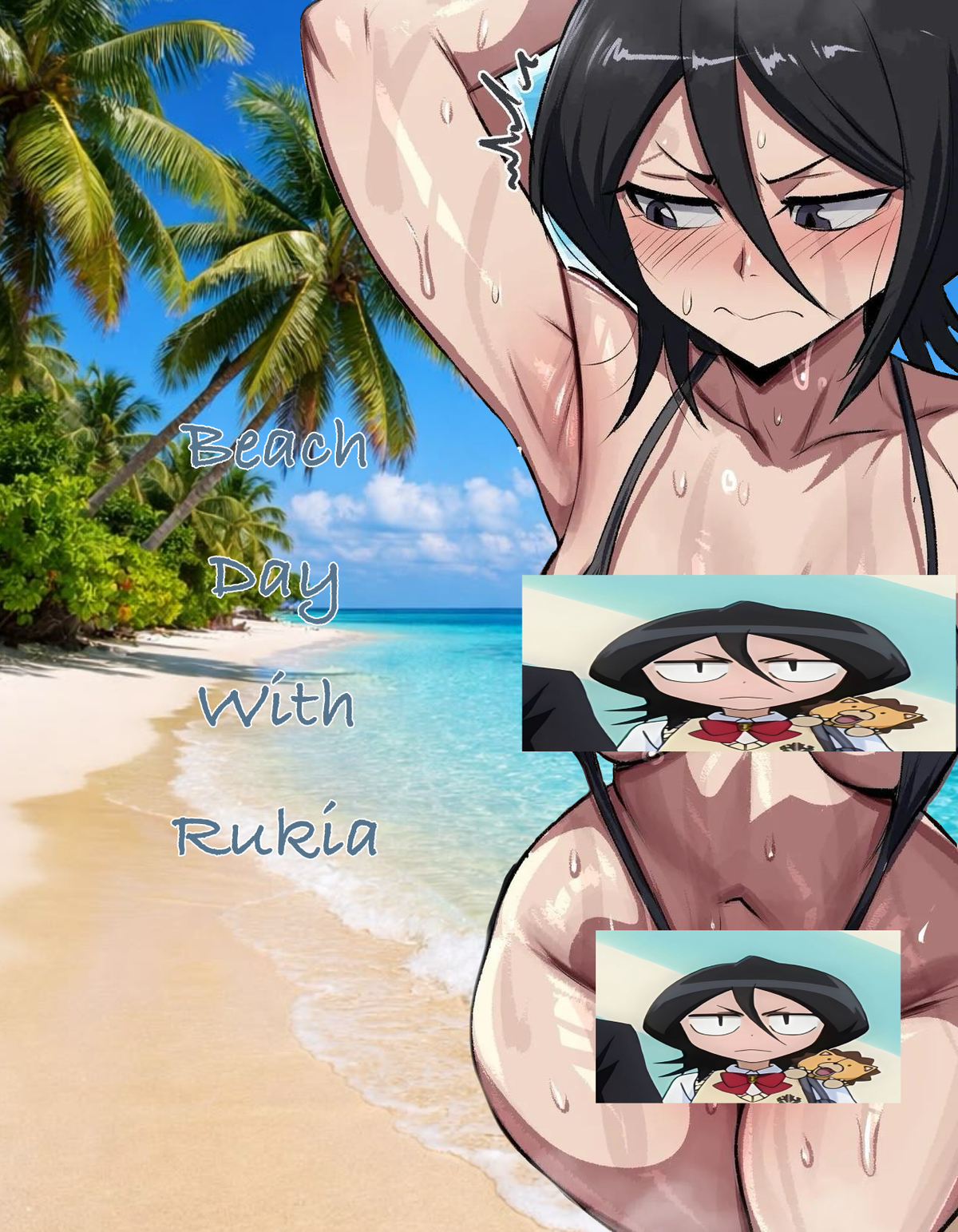 Avatar of Rukia Kuchiki | Beach Day with your Girlfriend