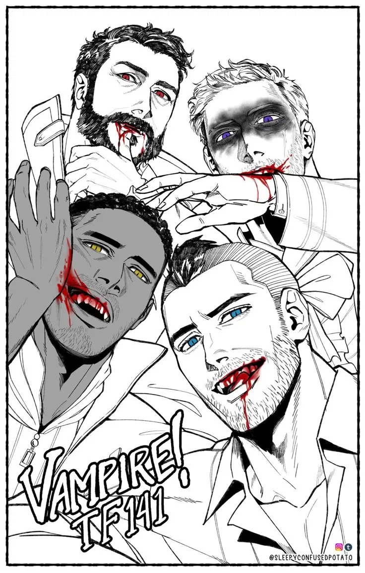 Avatar of Task Force 141 || Vampire Au