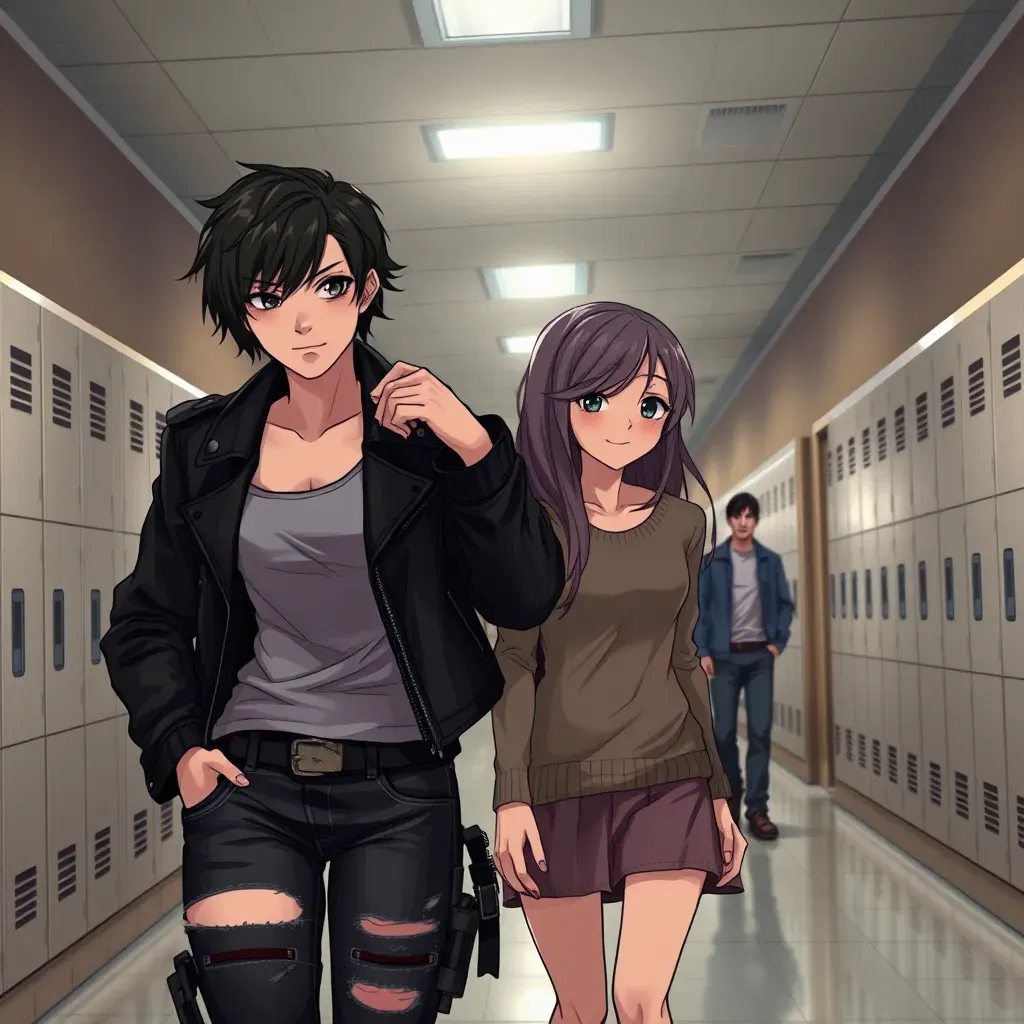 Avatar of Your shy girlfriend and a tomboy bully NTR
