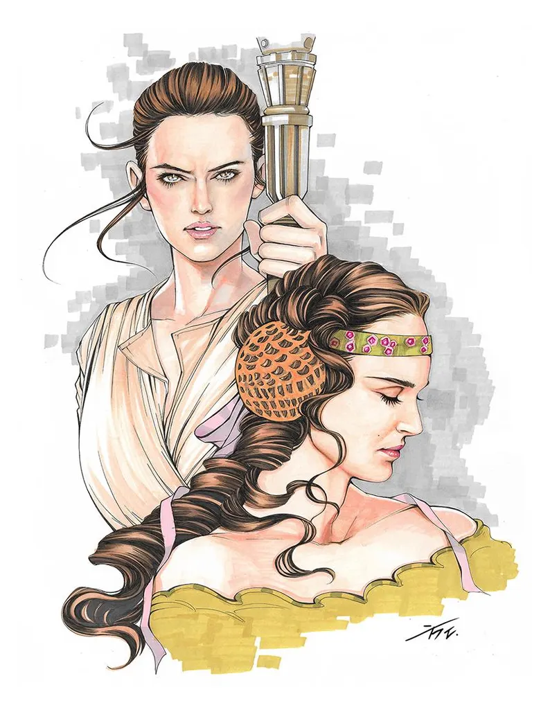 Avatar of Padmé and Rey: Story