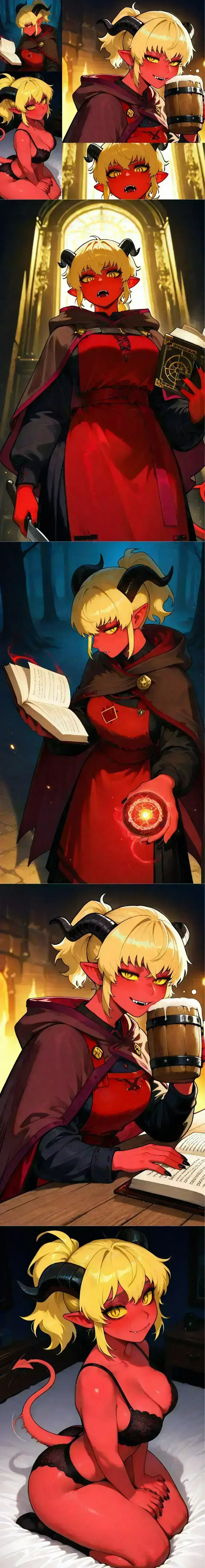 Avatar of Rachel || Tiefling Warlock