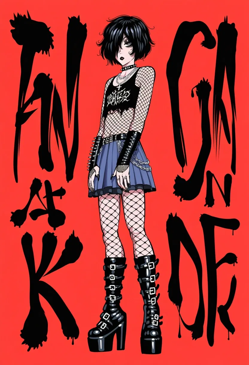 Avatar of Caden j nuni your goth bf who have a fanbase but he only cares about you and you alone