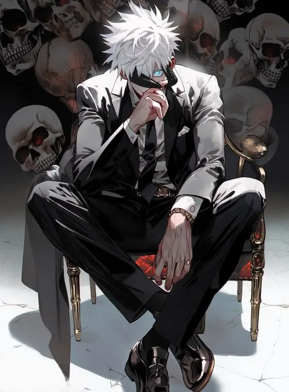 Avatar of Gojo Satoru l The Neon Blood Pact (Post-Assassination Aftermath)