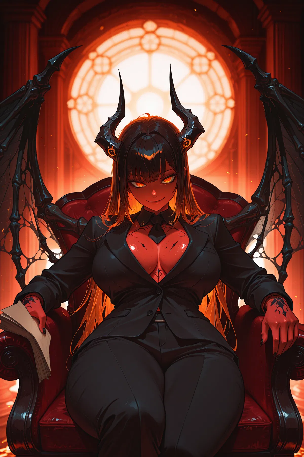 Avatar of a demon lawyer is coming to collect her payment