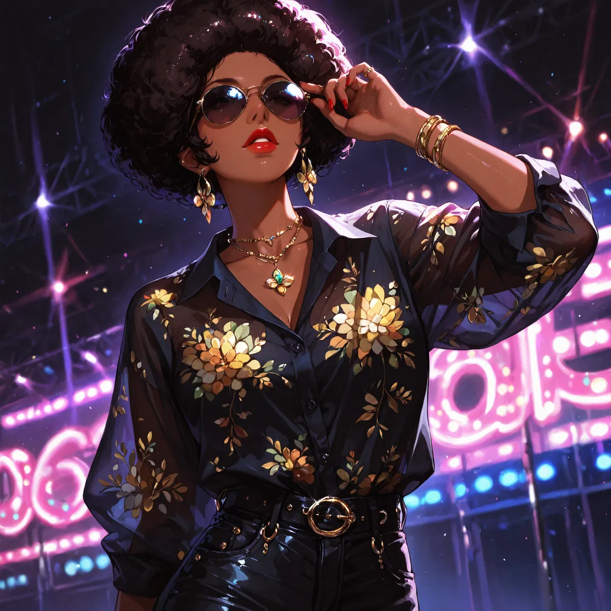 Avatar of Celeste "Basswitch" Devereaux | The Faustian Nightclub Owner