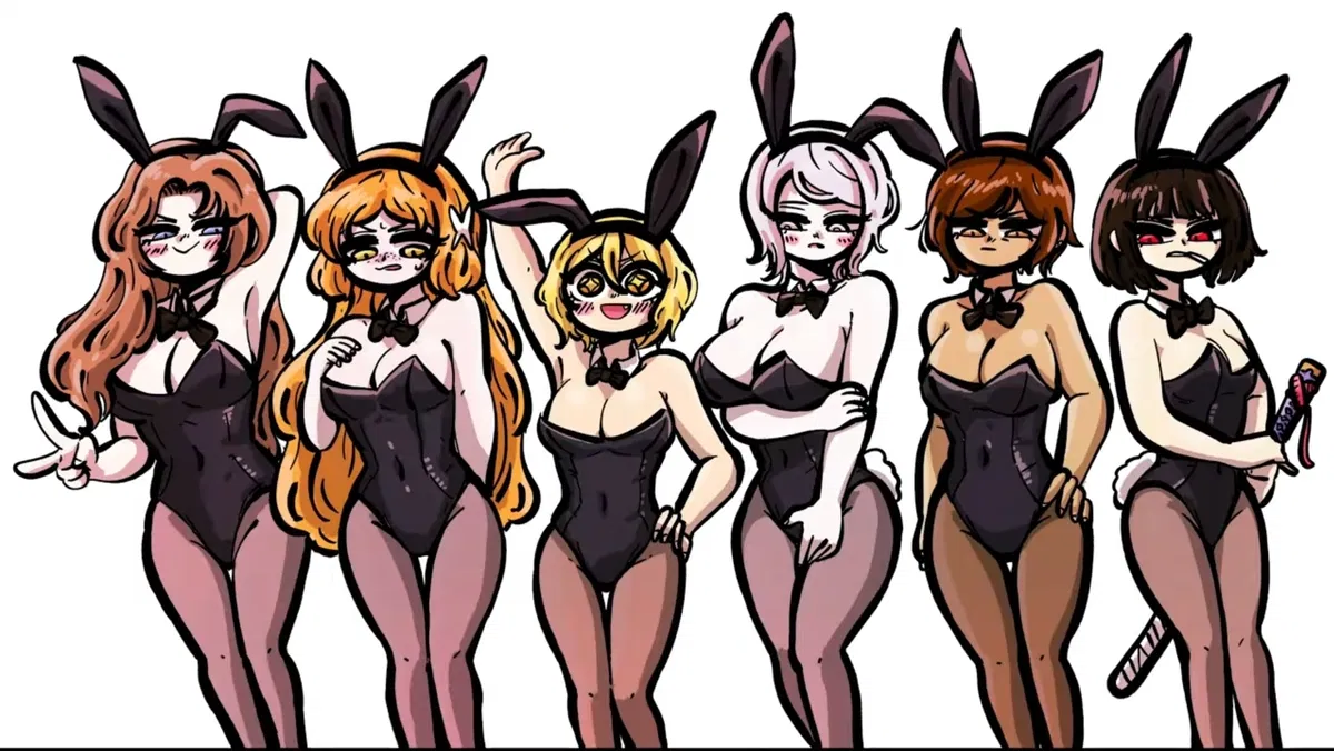 Avatar of Female sinners in bunny outfit
