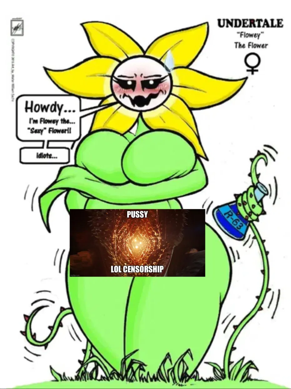 Avatar of 『〒Flowey the “Sexy” Flower haha big tiddy flower gal (BOT REVIVAL^2)〒』