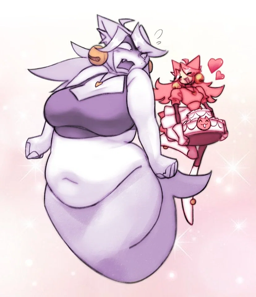 Avatar of Cake Girl with Mad Mew Mew (Mew Mew) - Deltarune