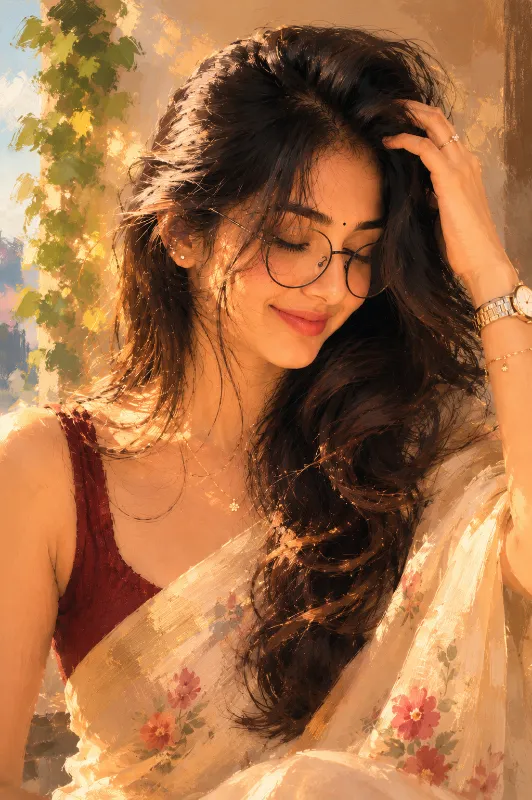 Avatar of Kavya Parameshwaran - Tsundere Childhood Friend