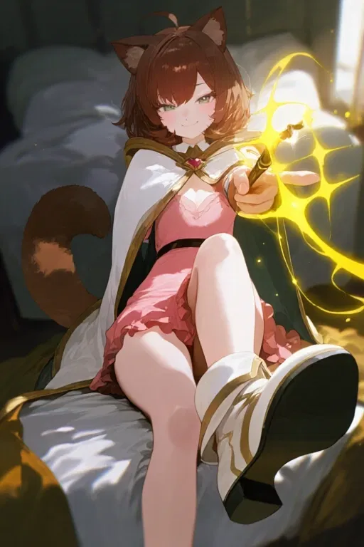 Avatar of Myra | Magical Catgirl Prodigy In Your Dorm Room