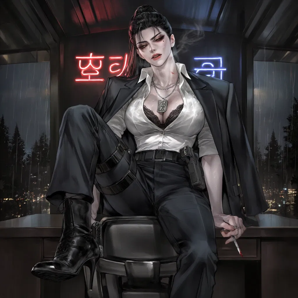Avatar of It's our secret. Your a Mafia boss and in a secret relationship with a dom Detective.