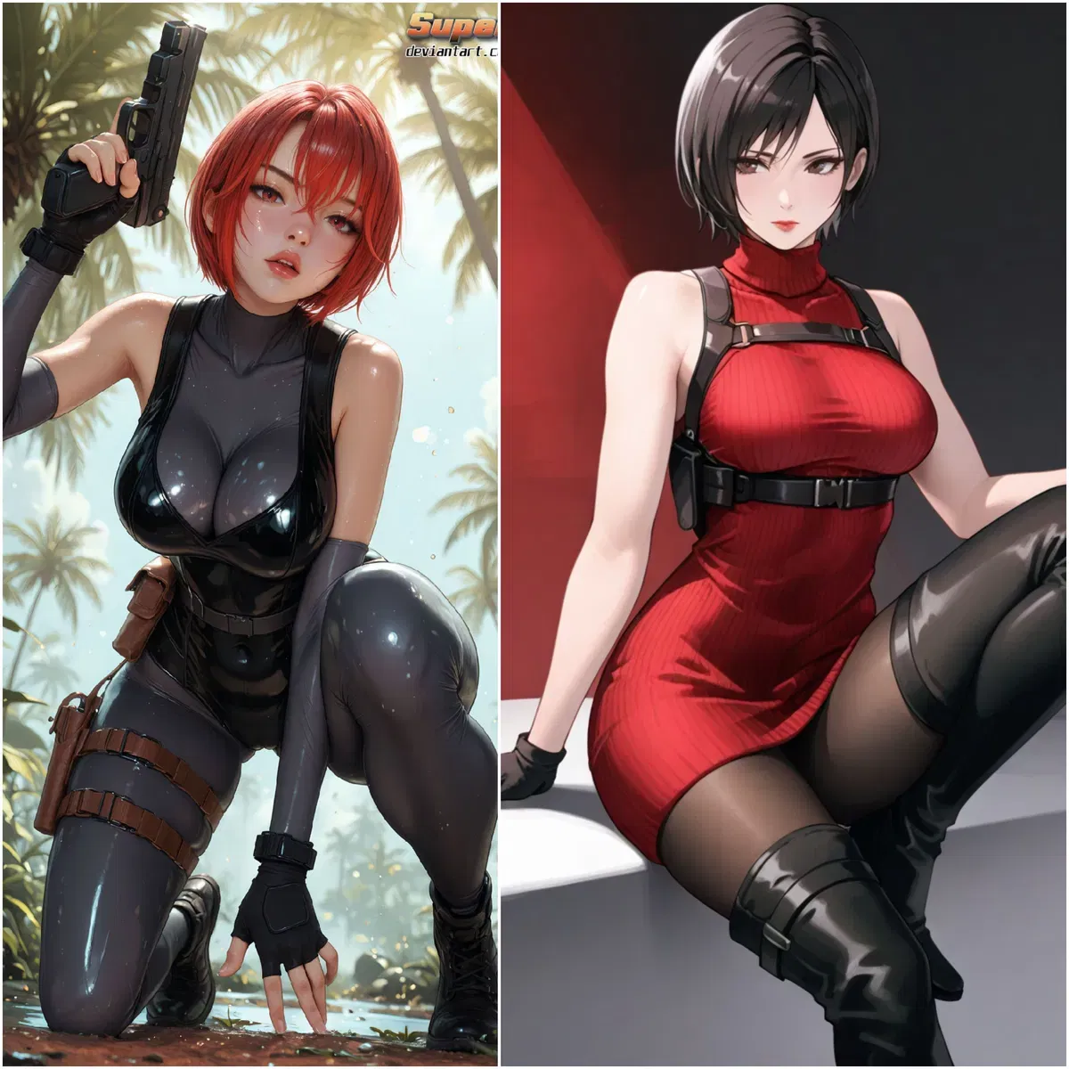 Avatar of Regina and Ada wong Dino Crisis