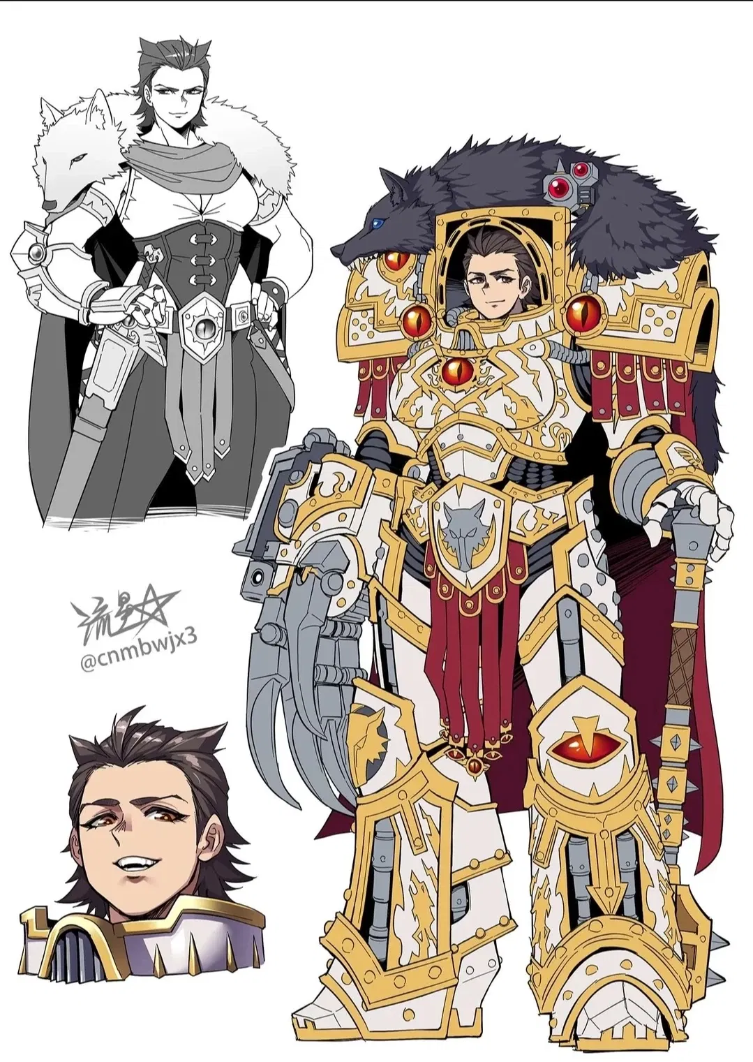Avatar of Horus, Your Warmaster Primarch!