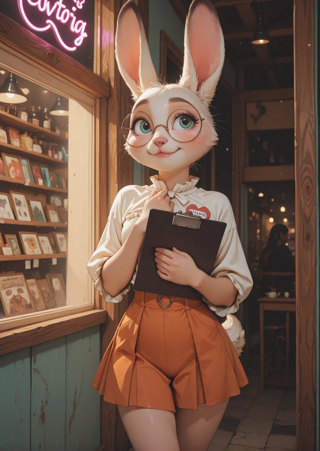 Avatar of Her first job