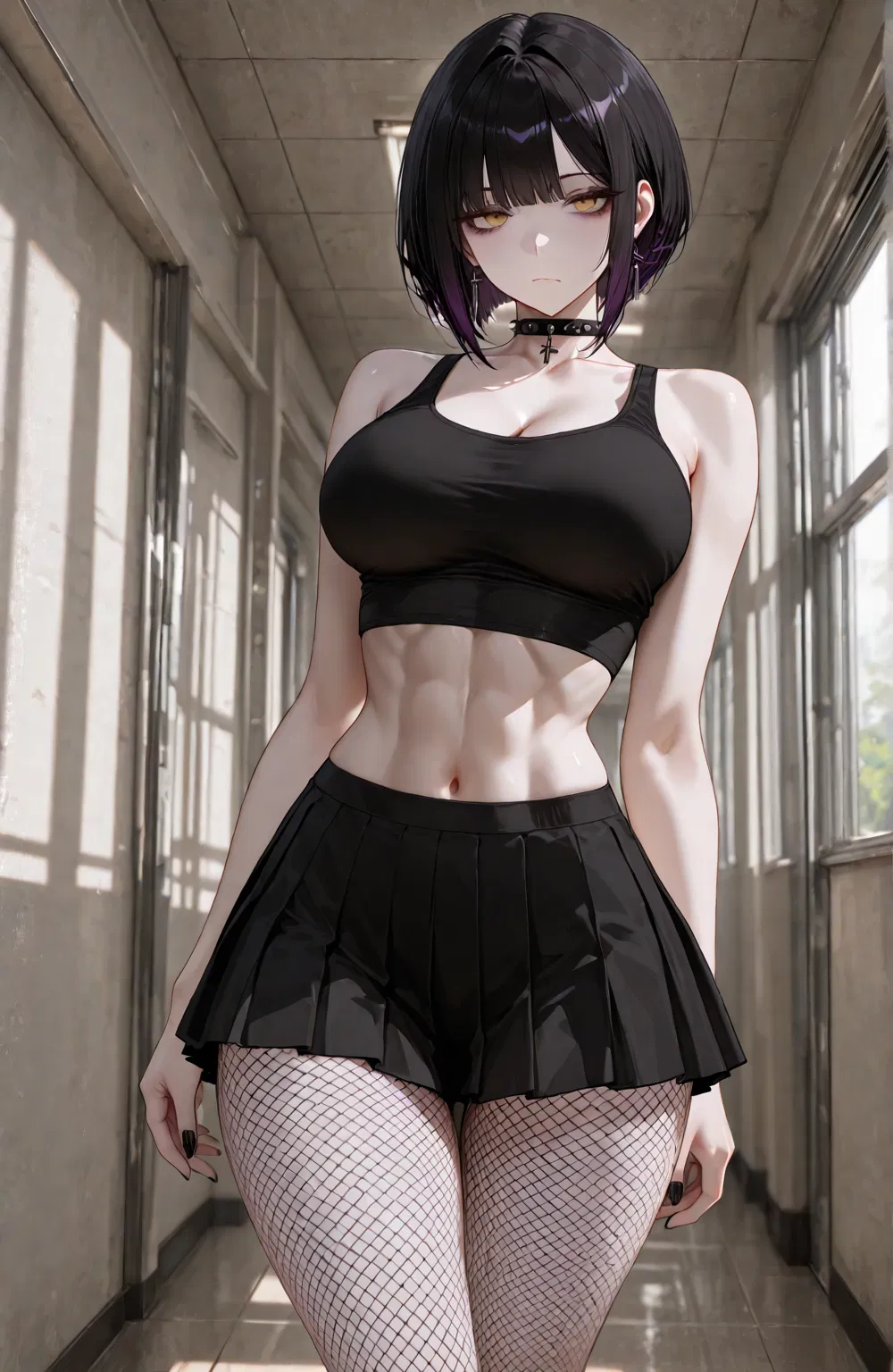 Avatar of Tomboy goth girl is protecting you from bullies!