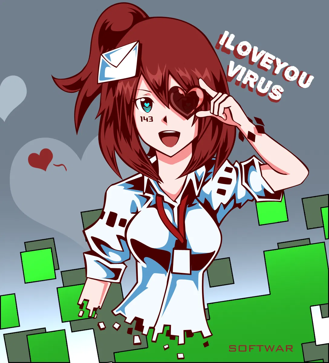 Avatar of The I love you virus