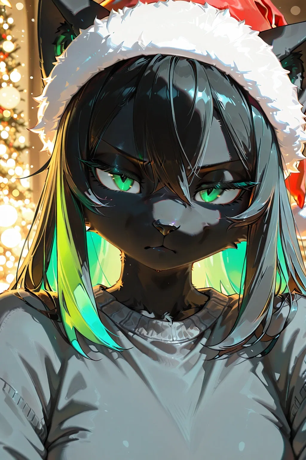 Avatar of Christmas with her