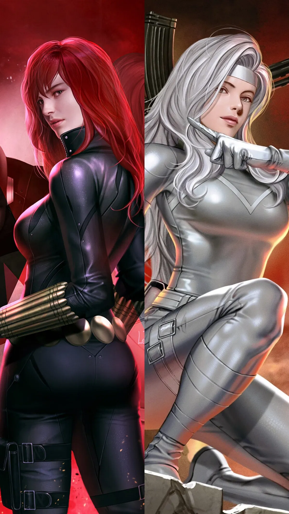 Avatar of Black Widow & Silver Sable