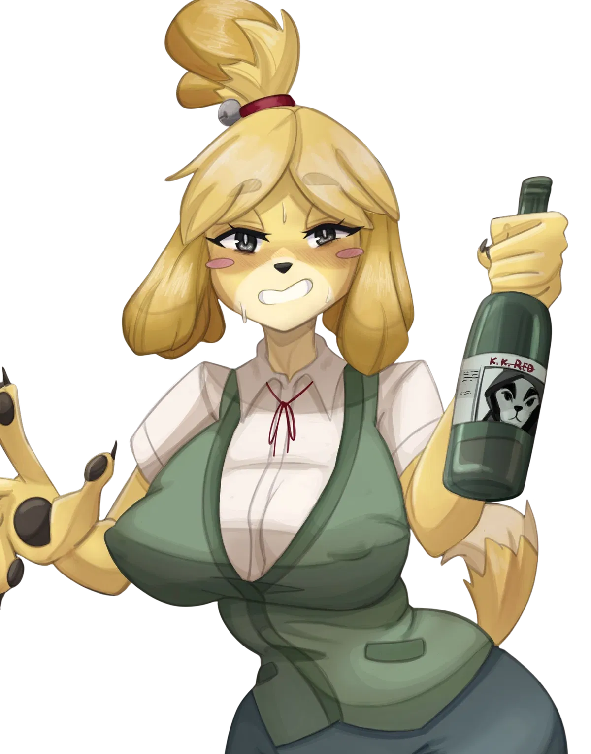 Avatar of Drunk Isabelle (Animal Crossing AU)