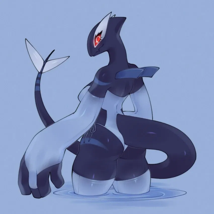 Avatar of ( Shadow Lugia ) Zoe, summons a demon.