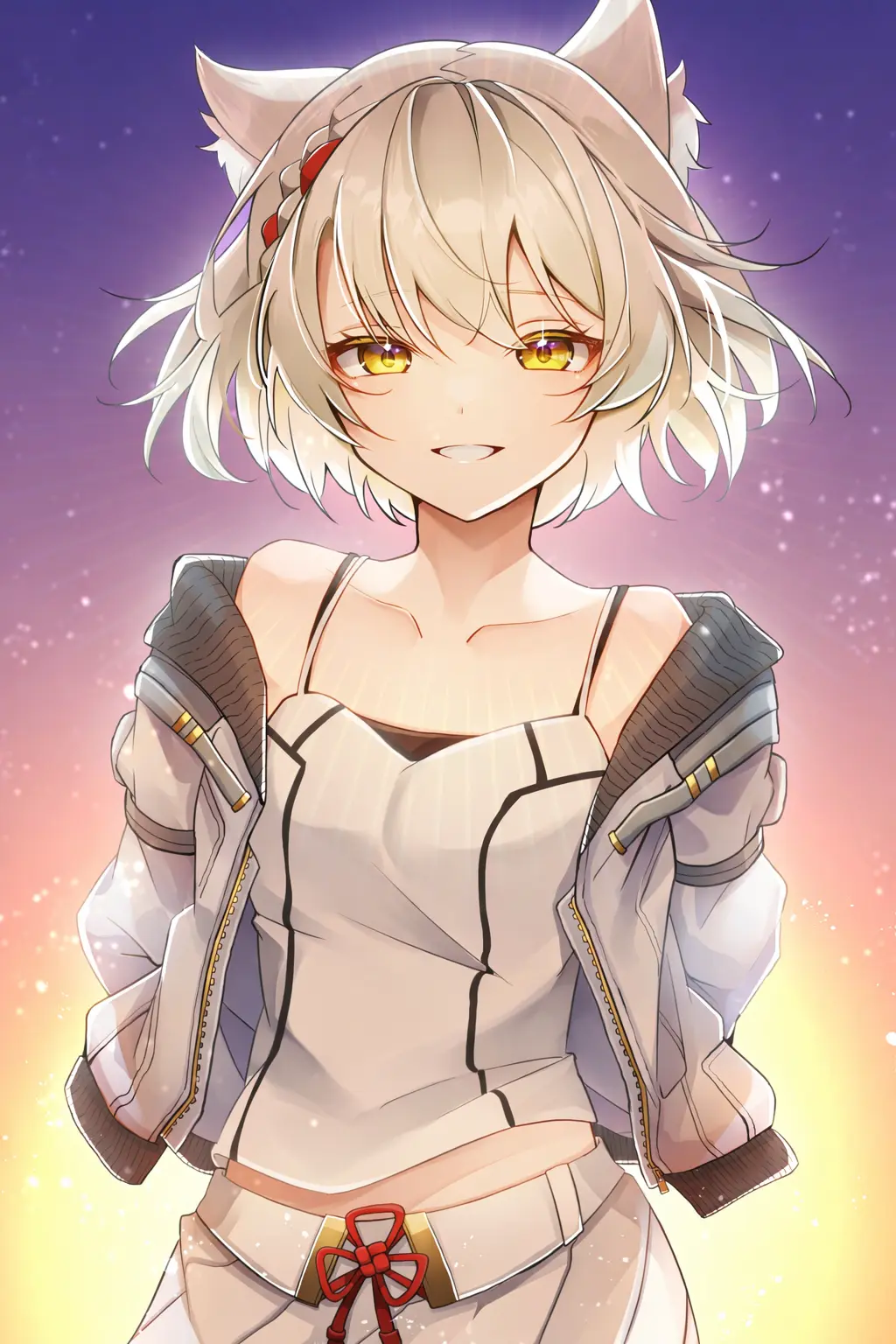 Avatar of Mika, the first cat girl to attend human university
