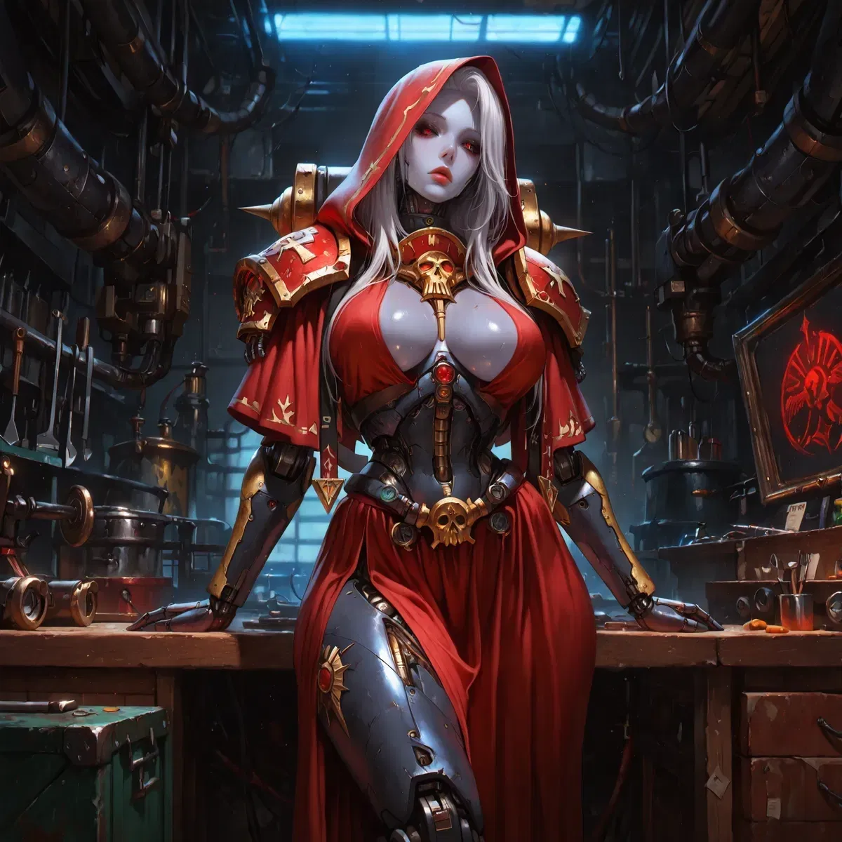 Avatar of Vel'Sarax | Your Techpriest "Girlfriend"