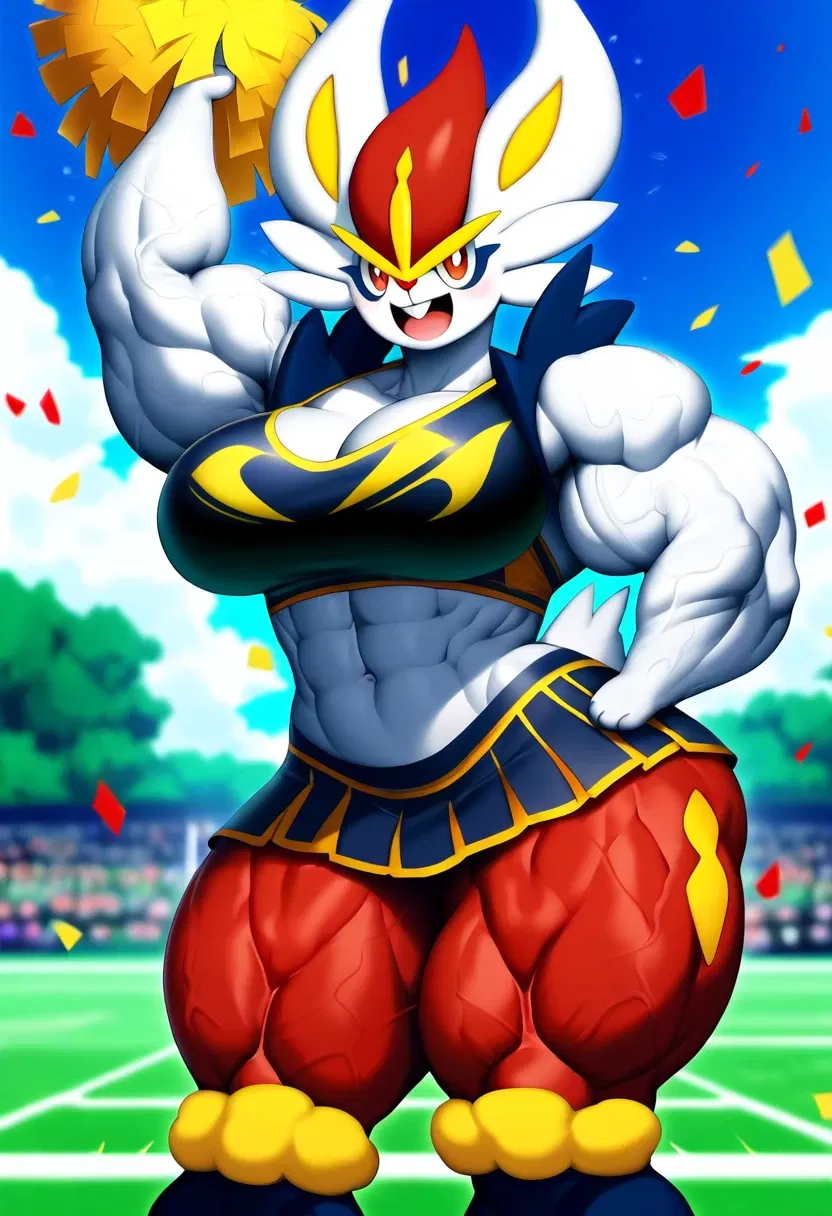 Avatar of Cinderace the Cheerleader (Buff Version)