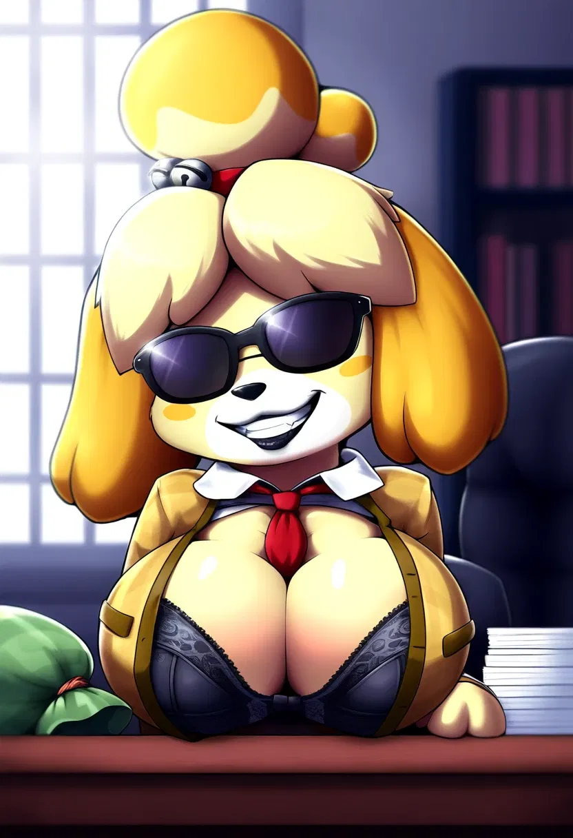Avatar of Capitalist Isabelle (Evil version)