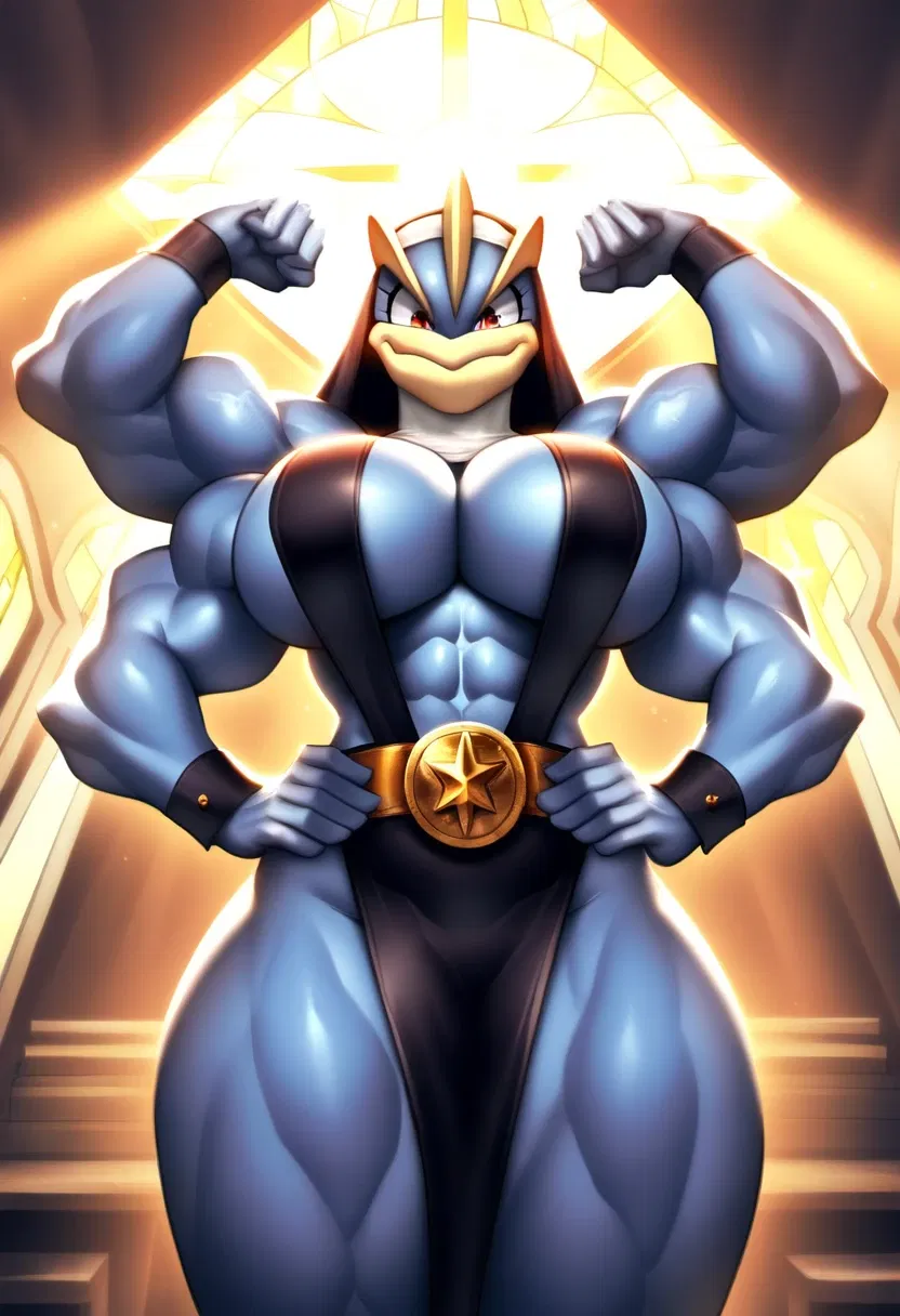 Avatar of Machamp the Nun (Buff Edition)