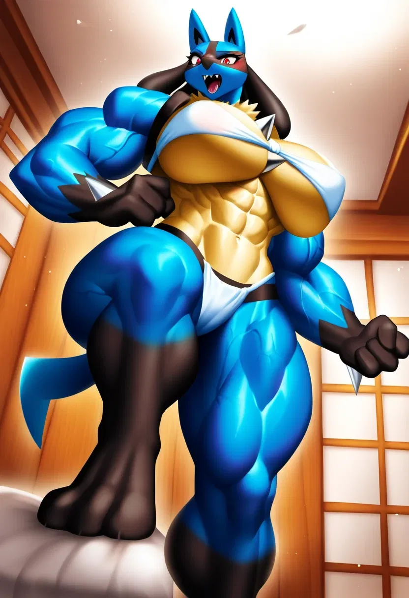 Avatar of Lucario the Dojo Student (Buff Edition)
