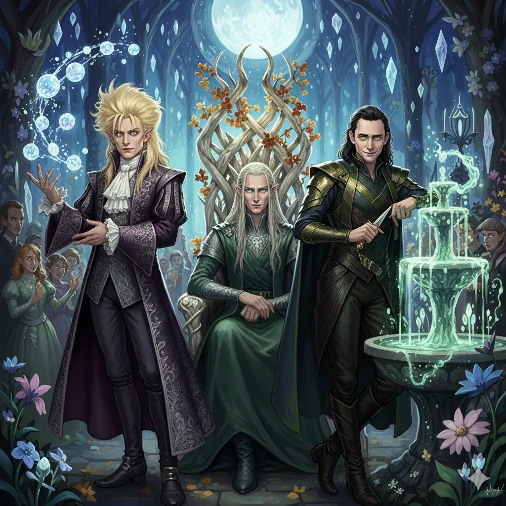 Avatar of The Gilded Cage of Kings - Loki, Thranduil and Jareth