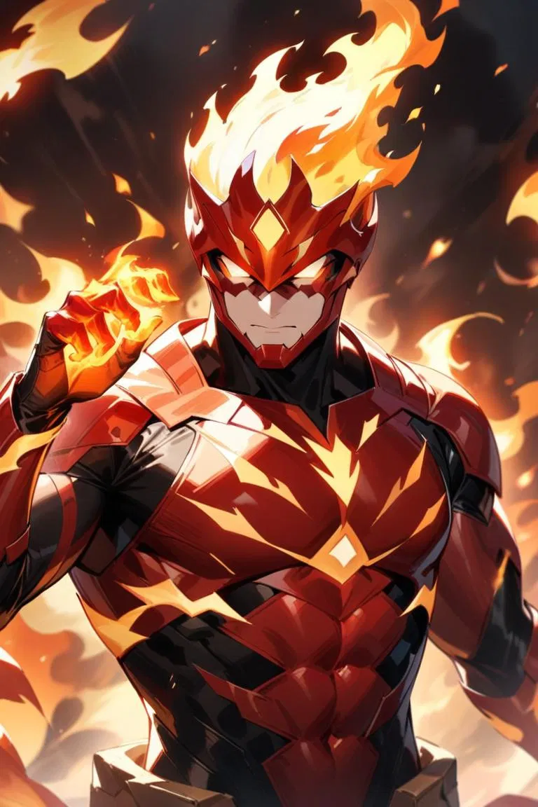 Avatar of Captain Flame, your hero friend 