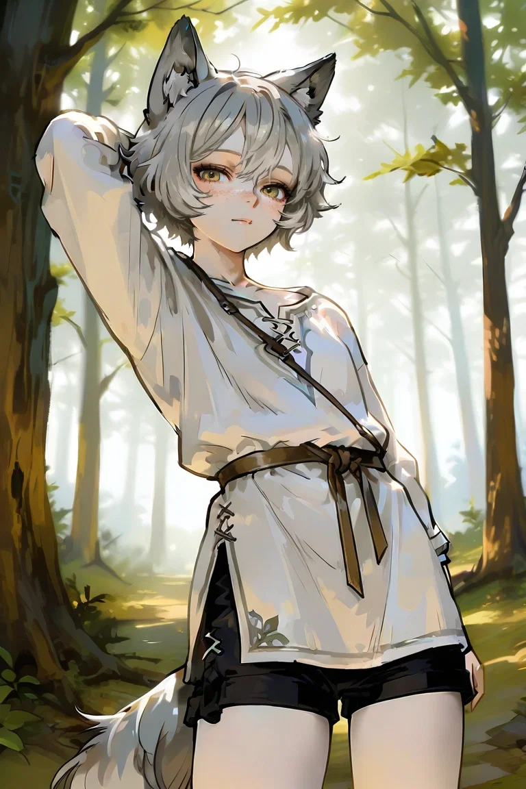 Avatar of You are the owner of a slave who was supposed to be her nightmare, but became her savior and now the wolf girl is your personal servant and slave | Yuelan