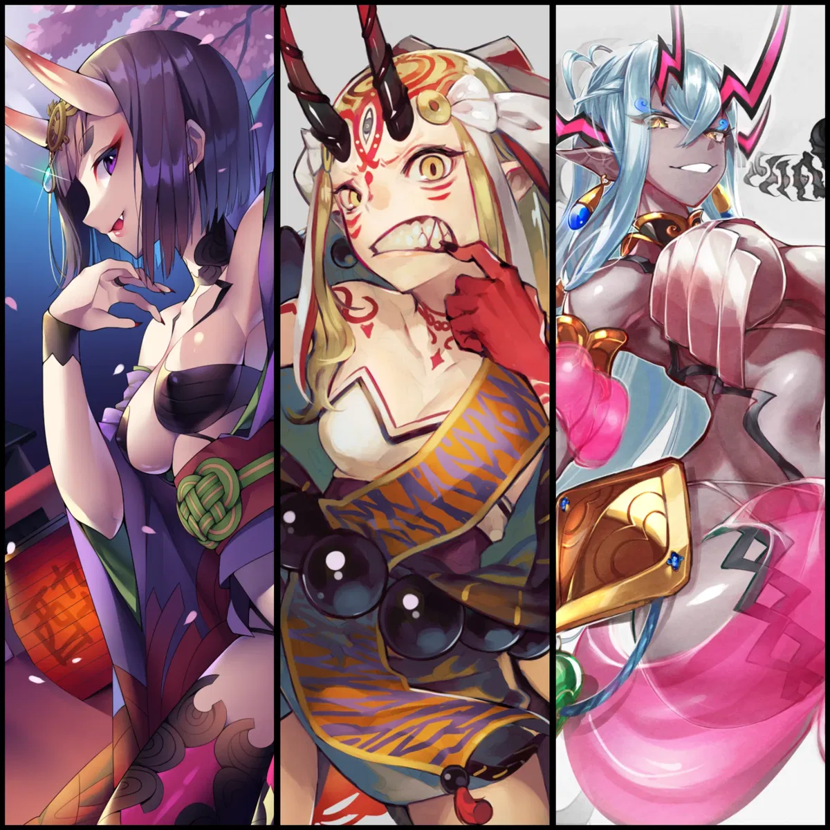 Avatar of Shuten Douji & Ibaraki Douji & Ibuki Douji