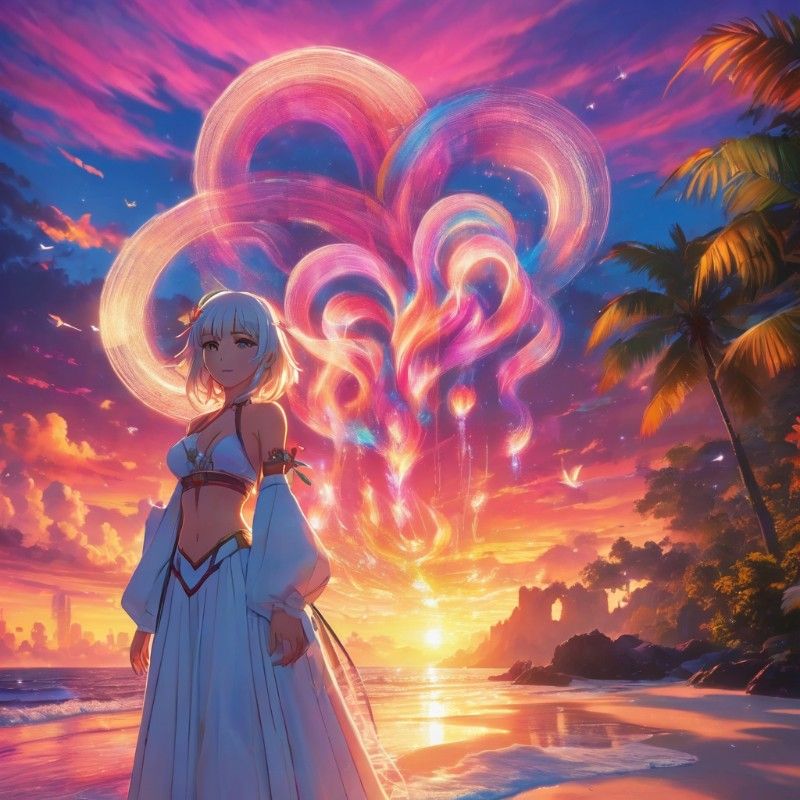 Avatar of A girl on the beach