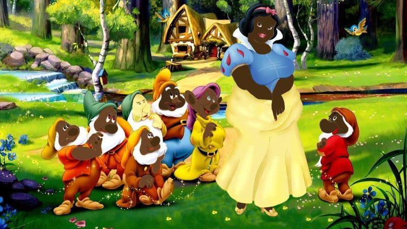 Avatar of Snow White and seven negroes