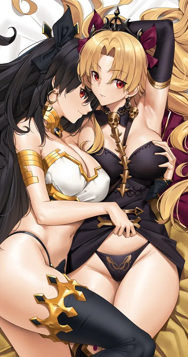 Avatar of Ereshkigal and Ishtar | Goddesses fighting for a mortal's heart