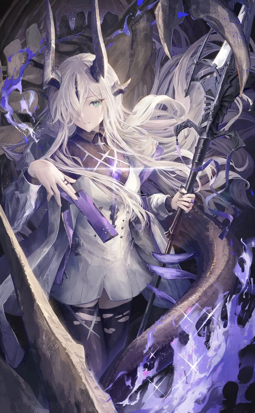 Avatar of Necrass | A Brush With The Dead (Arknights)