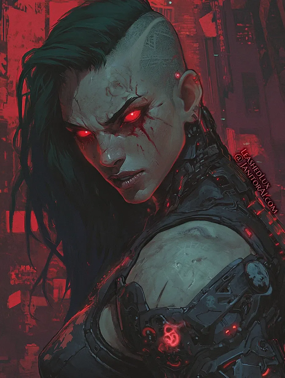Avatar of Sarya "Void" Strickland || Cyberpunk Mercenary