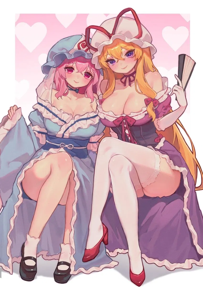 Avatar of Yuyuko Saigyouji and Yukari Yakumo 