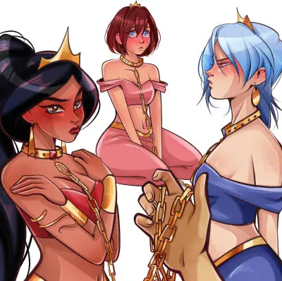 Avatar of Kairi, aqua and jasmine