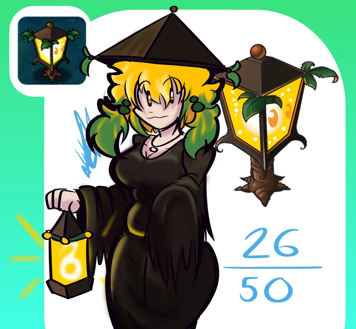 Avatar of Plantern–Liora (PvZ: GIRLS VS ZOMBIES AU)