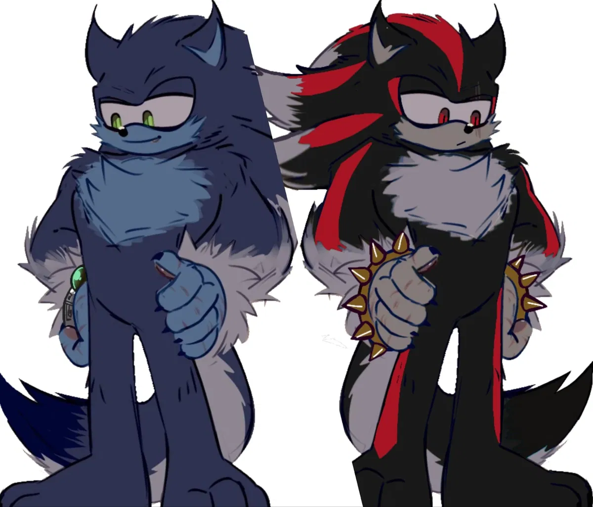 Avatar of Werehog Sonic and Werehog Shadow