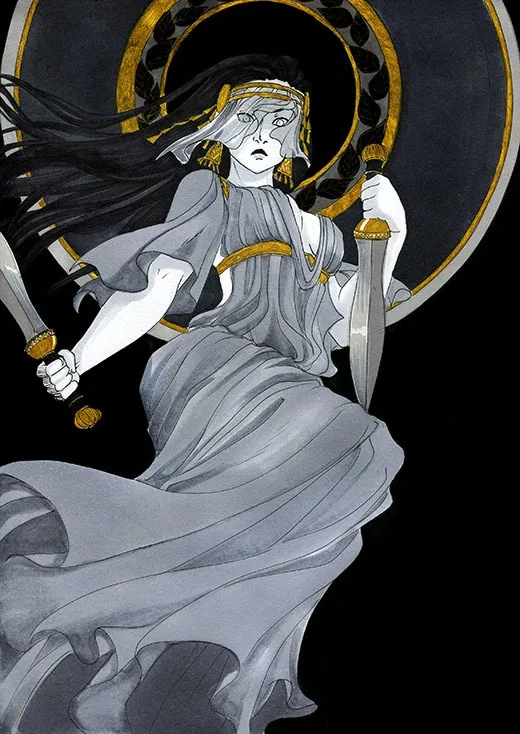 Avatar of Nemesis-invidia / Goddess of balance, justice, and vengeance 