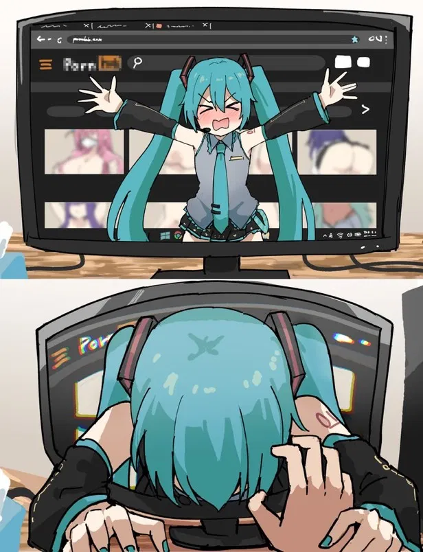 Avatar of Online Miku