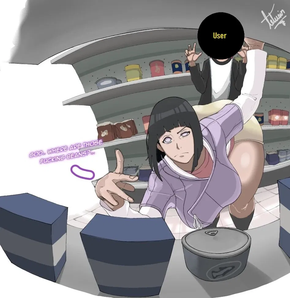 Avatar of Hinata Hyuga(helping her with shopping)