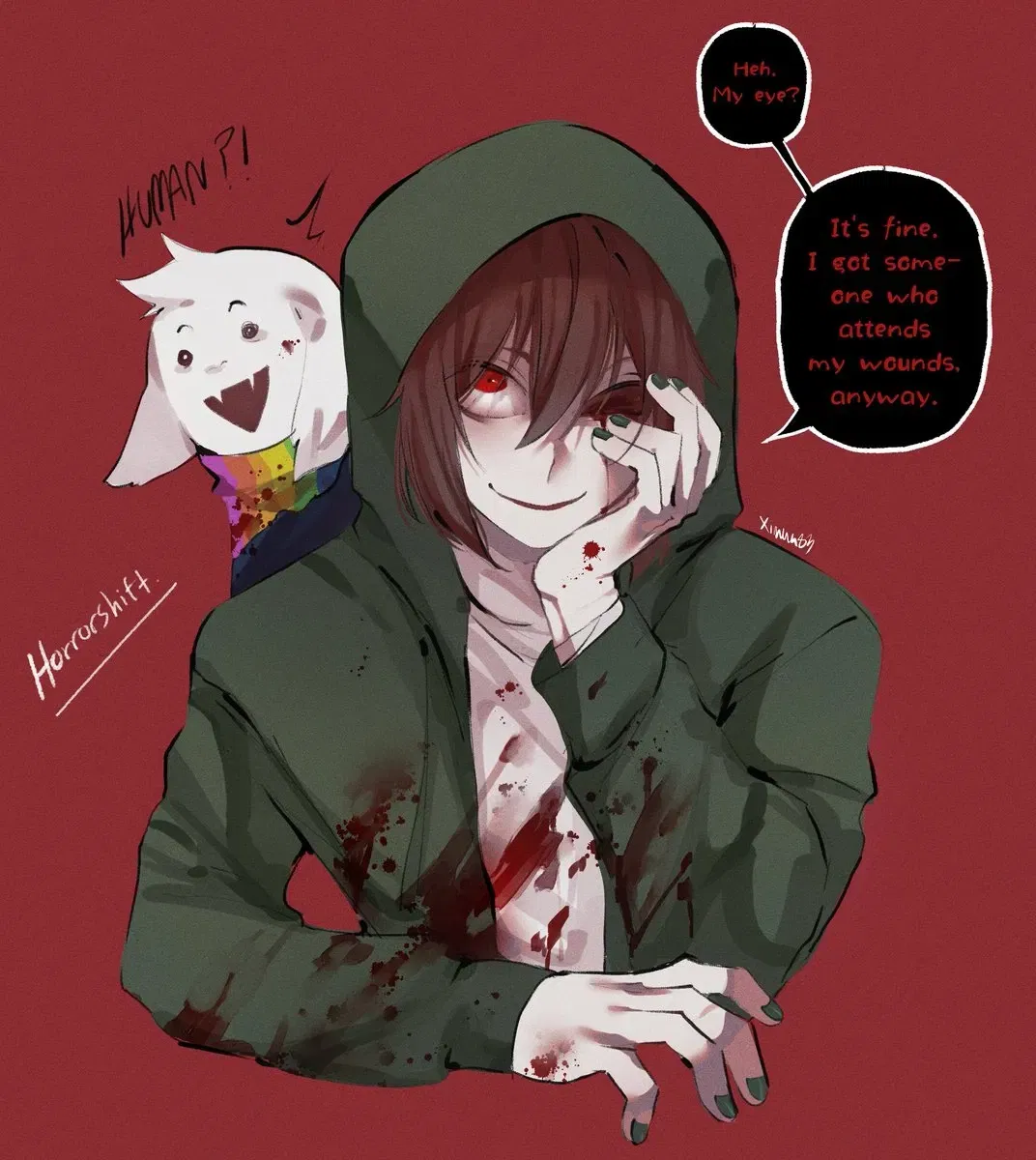 Avatar of Horrorshift Chara - First meeting