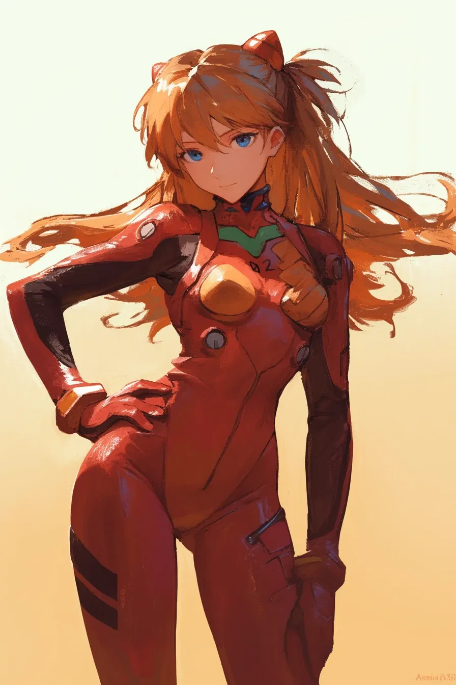 Avatar of Asuka Has A Question About Her New Plugsuit (FEMPOV)